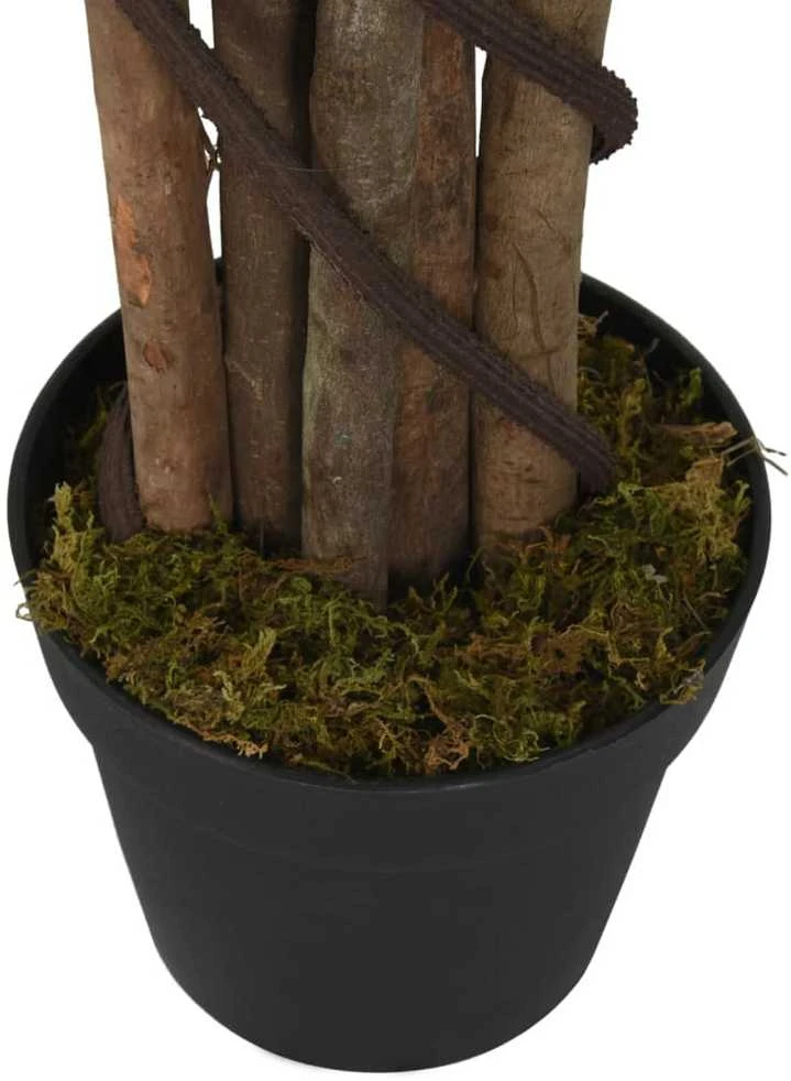 Dirbtinis lyralapis fikusas, žalios spalvos, 180cm, 232 lapai