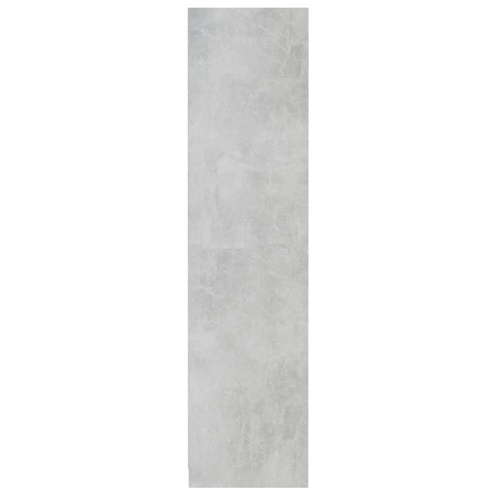 Drabužių spinta, betono pilka, 50x50x200cm, apdirbta mediena
