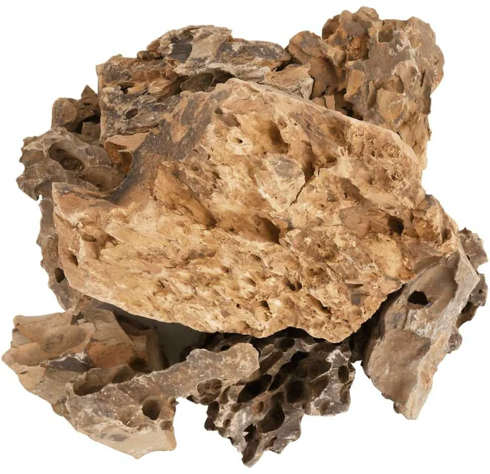 Drakono akmenys, rudos spalvos, 10kg, 5–30cm