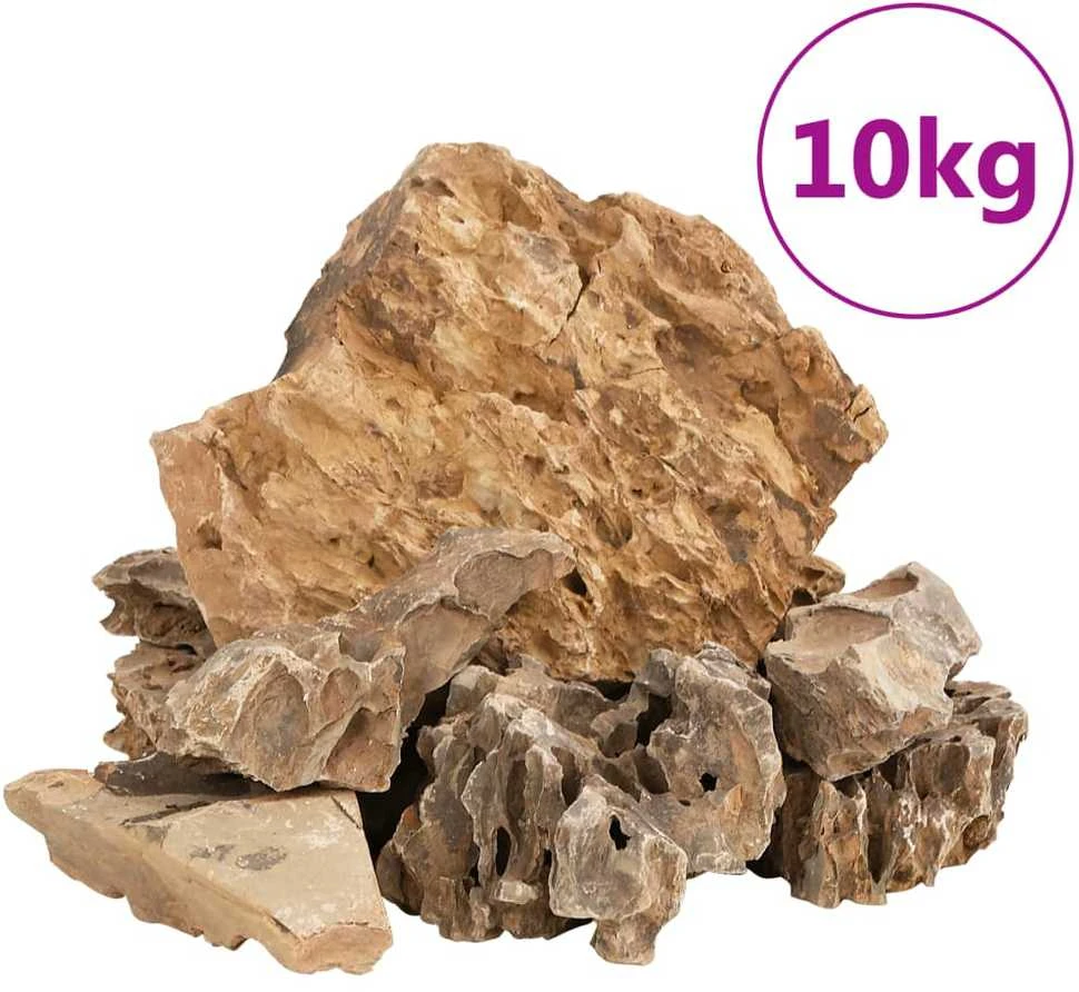 Drakono akmenys, rudos spalvos, 10kg, 5–30cm
