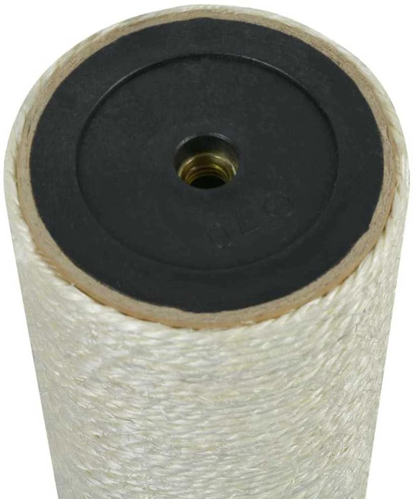 Draskyklė katėms, stovas, 8x35 cm, 10 mm, smėlio spalvos
