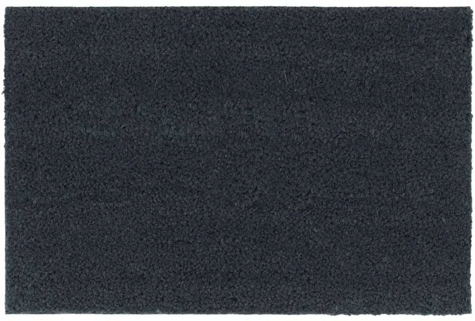 Durų kilimėliai, 2vnt., tamsiai pilki, 40x60cm, kokoso pluoštas