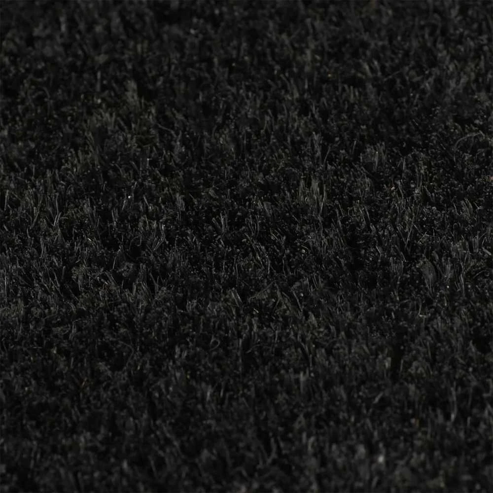 Durų kilimėlis, juodas, 100x200cm, kokoso pluoštas
