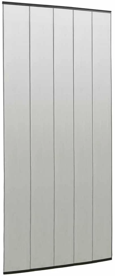 Durų tinklelis nuo vabzdžių, juodas, 100x220cm, poliesteris