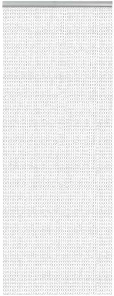 Durų uždanga nuo musių iš grandinėlių, 80x201cm, aliuminis