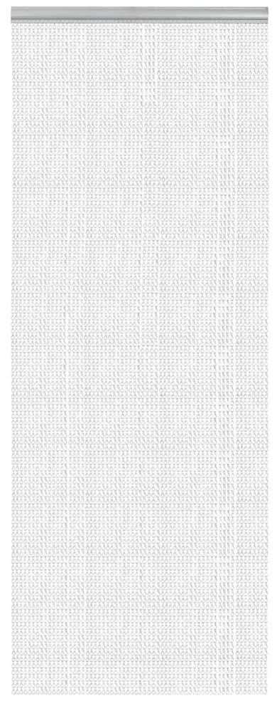 Durų uždanga nuo musių iš grandinėlių, 80x212cm, aliuminis