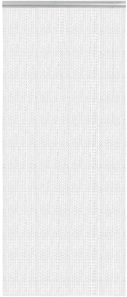 Durų uždanga nuo musių iš grandinėlių, 90x200cm, aliuminis