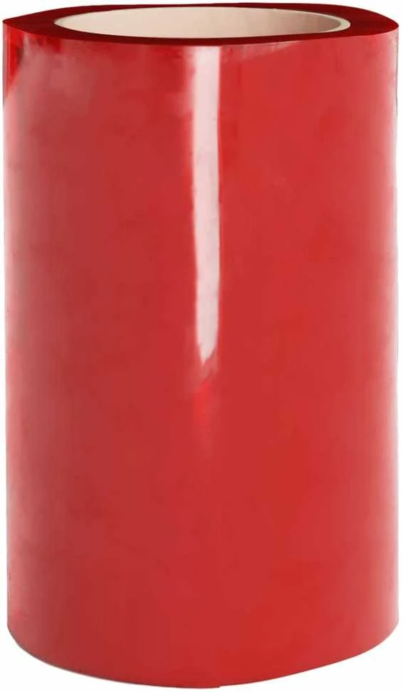 Durų užuolaida, raudona, 300mmx2,6mm, 10m, PVC