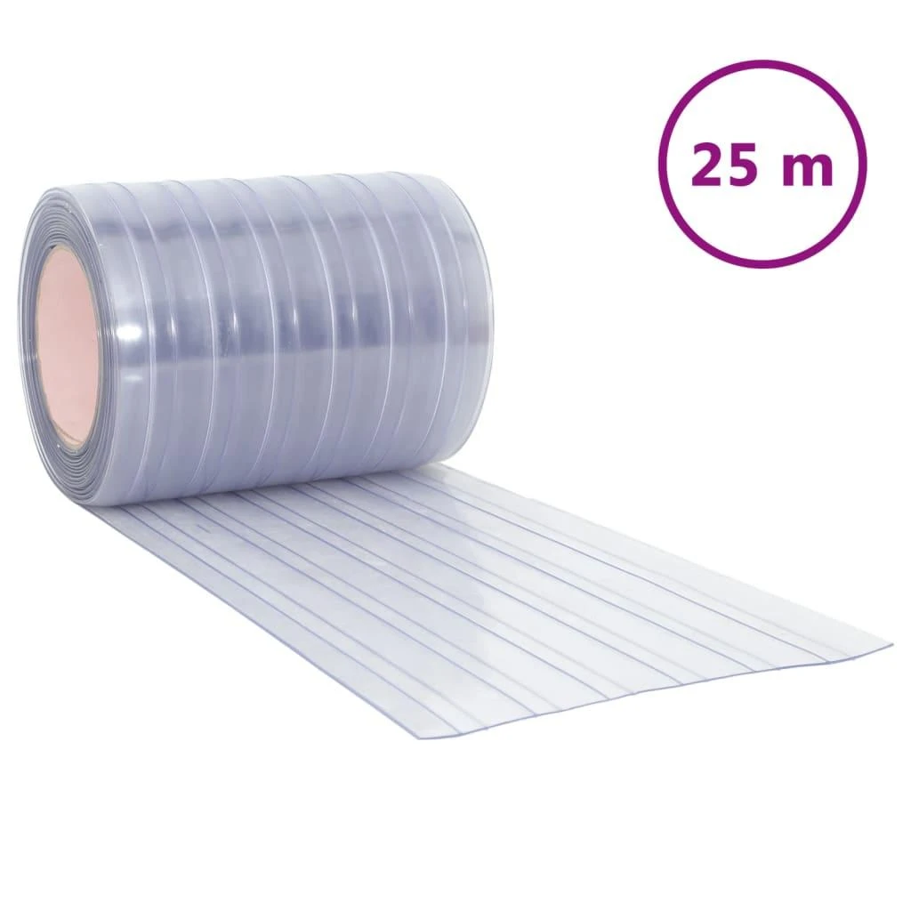 Durų užuolaida, skaidri, 300mmx2,6mm, 25m, PVC
