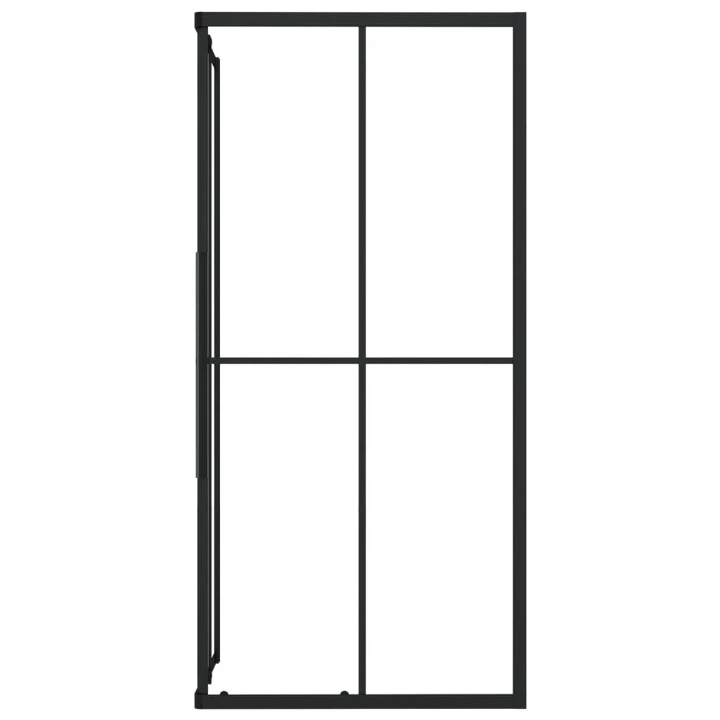Dušo kabina, 90x70x180cm, vieno sluoksnio apsauginis stiklas