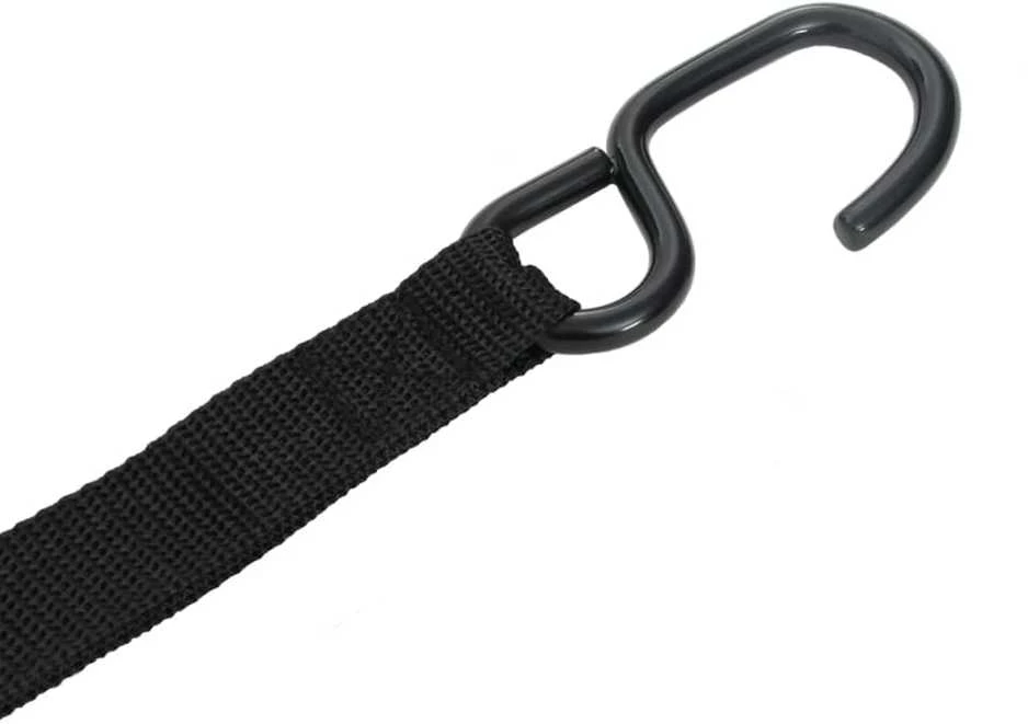 Dvigubi baidarių laikymo diržai su irklų spaustukais, 50kg