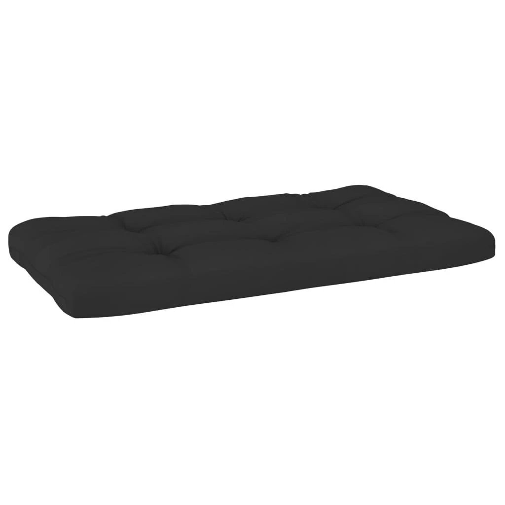 Lauko baldų komplektas Dvivietė sofa iš palečių su pagalvėlėmis, impregnuota pušis