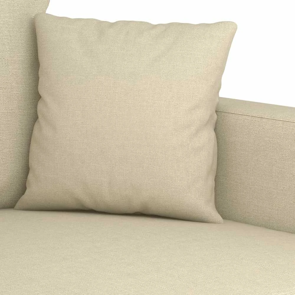 Dvivietė sofa, kreminės spalvos, 140cm, audinys