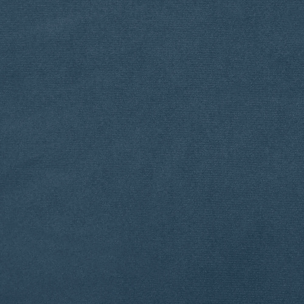 Dvivietė sofa-lova, mėlynos spalvos, aksomas