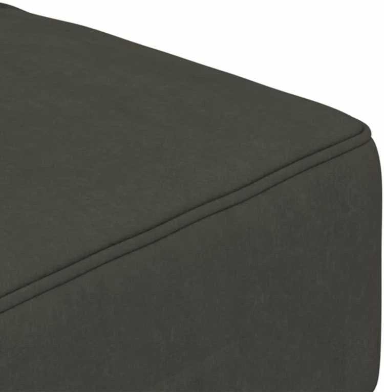 Dvivietė sofa-lova su dvejomis pagalvėmis, pilka, aksomas