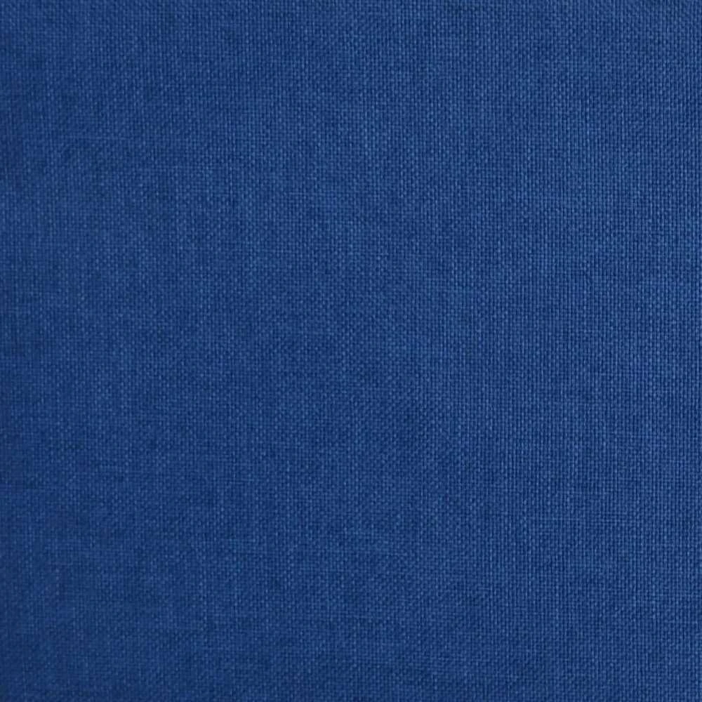 Dvivietė sofa-lova su dvejomis pagalvėmis, mėlyna, audinys