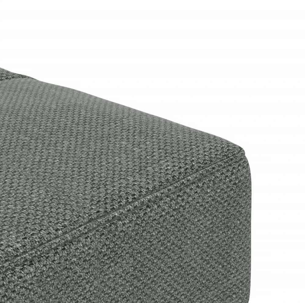 Dvivietė sofa-lova su dvejomis pagalvėmis, pilka, audinys