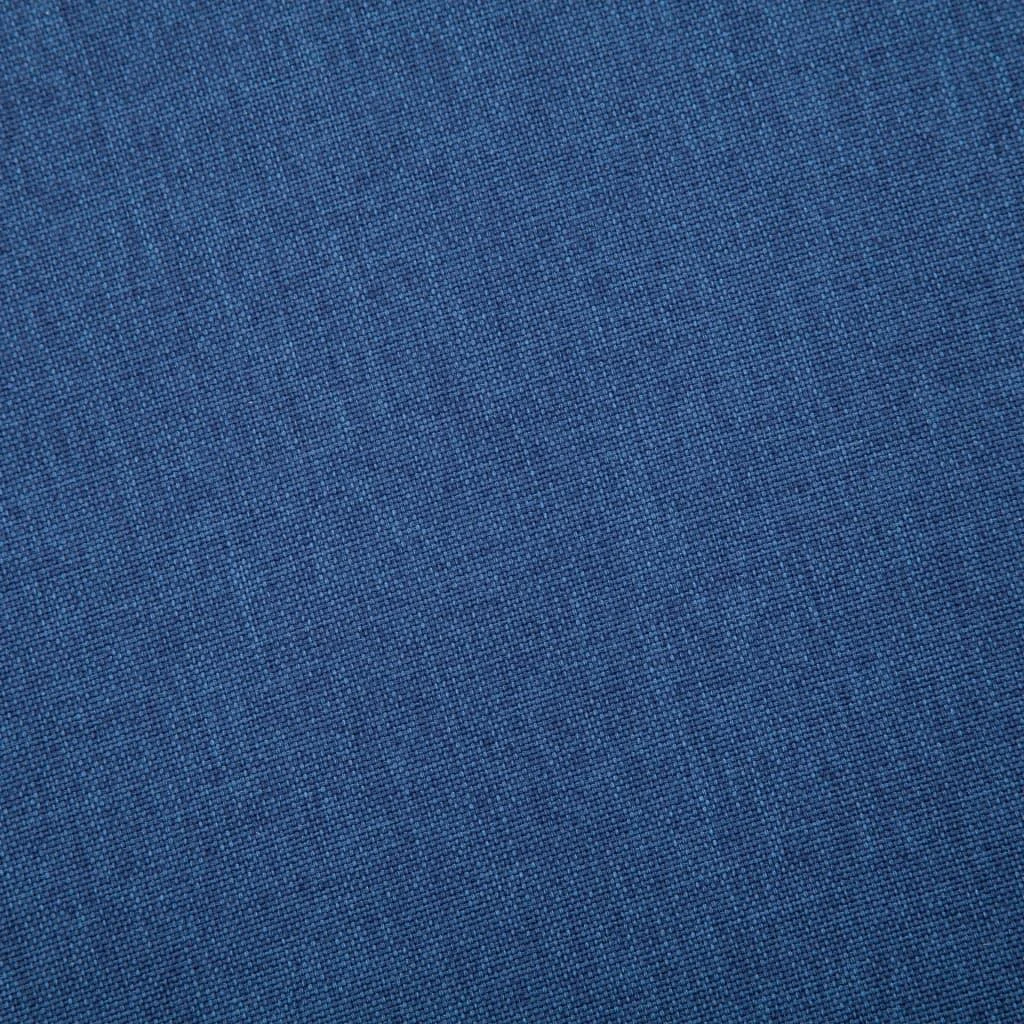 Dvivietė sofa, mėlyna, audinys
