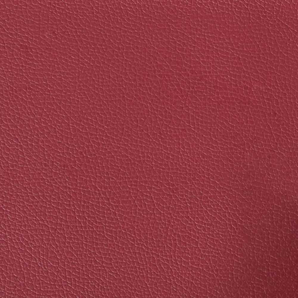 Dvivietė sofa, raudonojo vyno spalvos, 140cm, dirbtinė oda