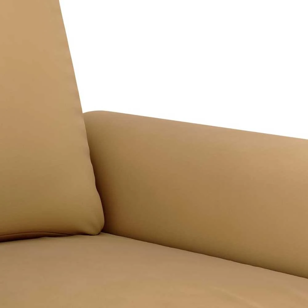 Dvivietė sofa, rudos spalvos, 120cm, aksomas