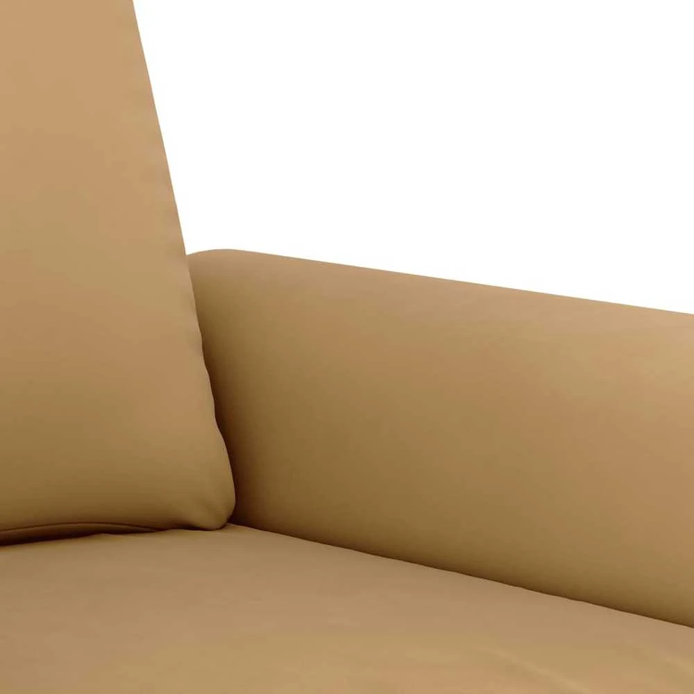 Dvivietė sofa, rudos spalvos, 140cm, aksomas