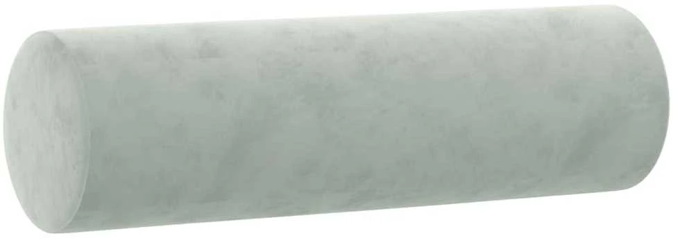 Dvivietė sofa su pagalvėlėmis, šviesiai pilka, 120cm, aksomas