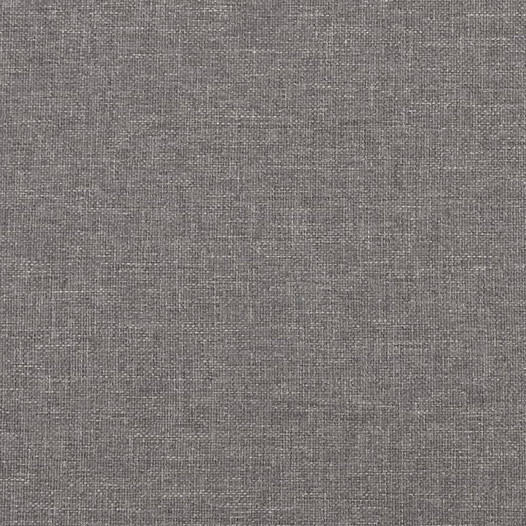 Dvivietė sofa, šviesiai pilkos spalvos, 120cm, audinys