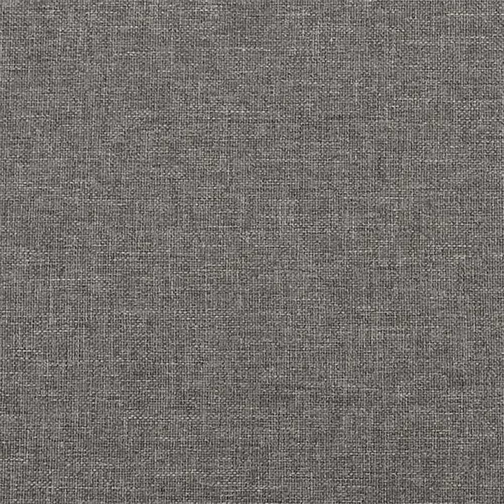 Dvivietė sofa, tamsiai pilkos spalvos, 140cm, audinys
