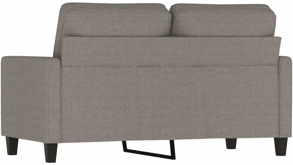 Dvivietė sofa, taupe spalvos, 120cm, audinys