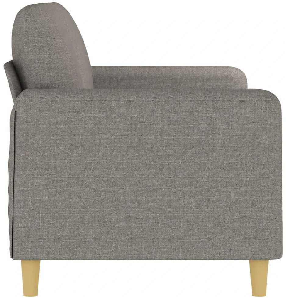 Dvivietė sofa, taupe spalvos, 140cm, audinys