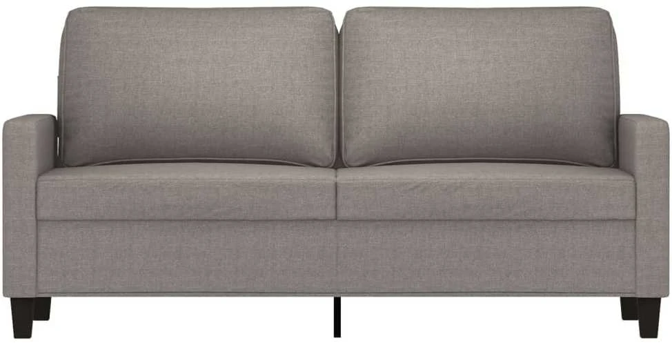 Dvivietė sofa, taupe spalvos, 140cm, audinys