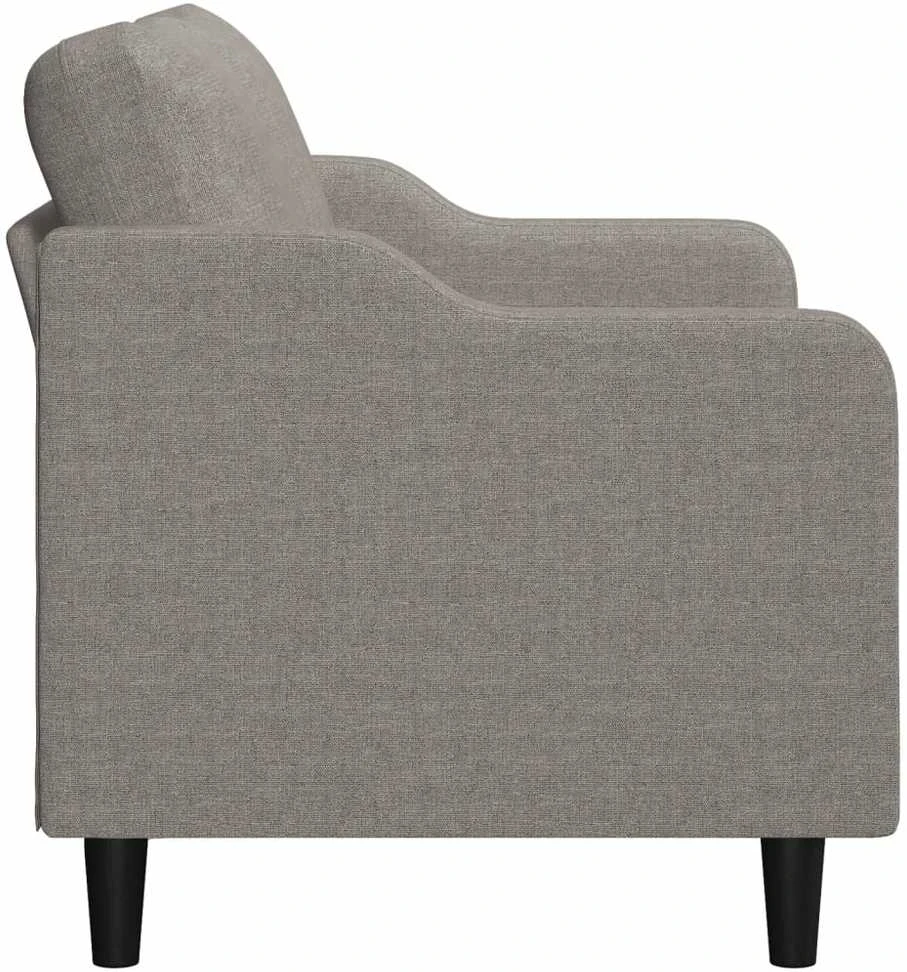 Dvivietė sofa, taupe spalvos, 140cm, audinys