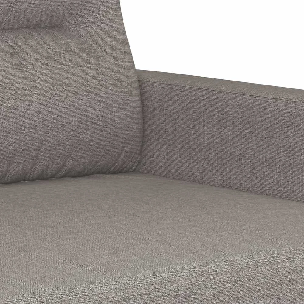 Dvivietė sofa, taupe spalvos, 140cm, audinys