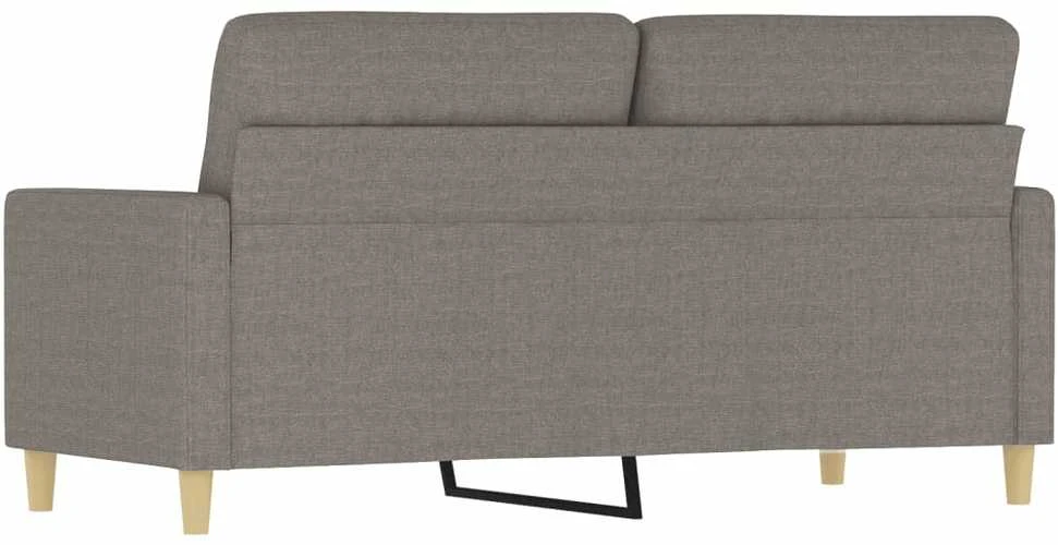 Dvivietė sofa, taupe spalvos, 140cm, audinys