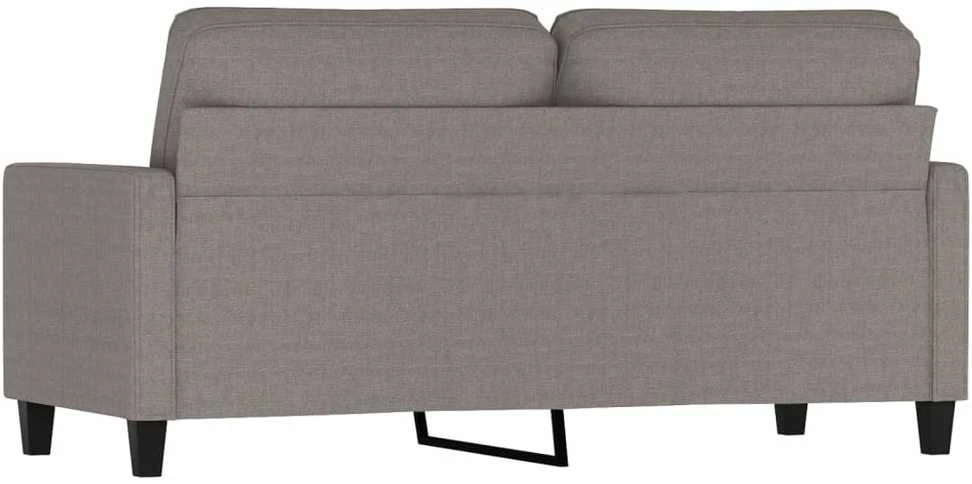 Dvivietė sofa, taupe spalvos, 140cm, audinys