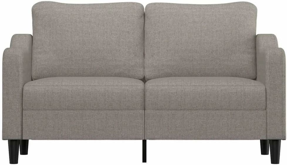 Dvivietė sofa, taupe spalvos, 140cm, audinys