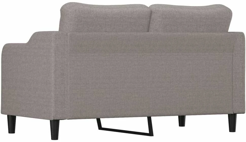 Dvivietė sofa, taupe spalvos, 140cm, audinys