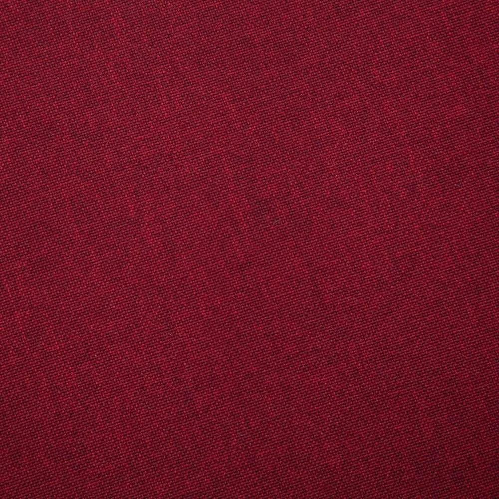 Dvivietė sofa, vyno raudonos spalvos, audinys