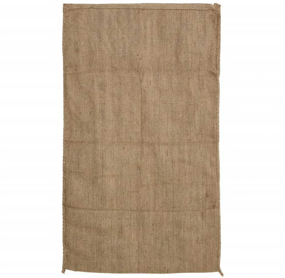 Džiuto maišai, 10vnt., 60x105cm, 100% džiutas, 340 g/m²