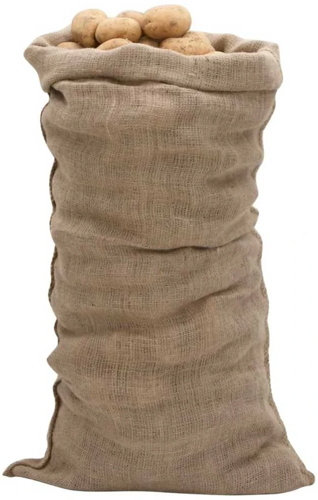 Džiuto maišai, 5vnt., 65x135cm, 100% džiutas, 220 g/m²