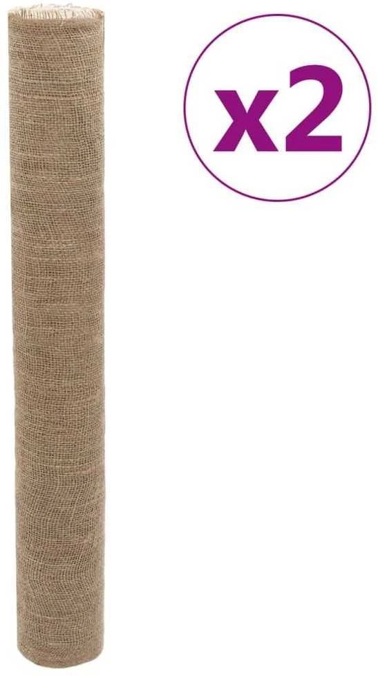 Džiuto ritiniai, 2vnt., 1x50m, 100% džiutas, 200g/m²