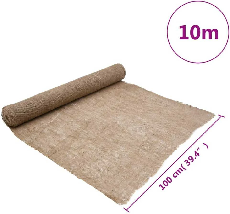 Džiuto ritinys, 1x10m, 100% džiutas, 200 g/m²