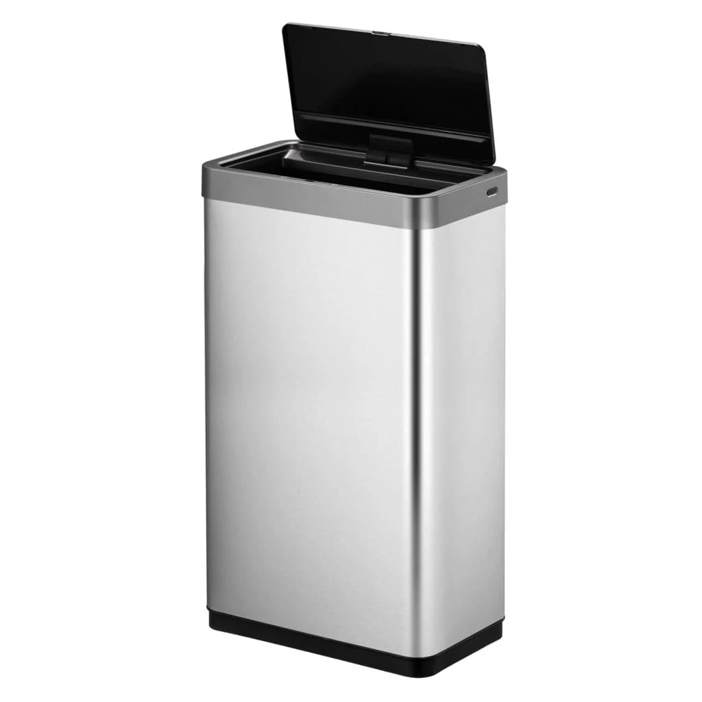 EKO Šiukšliadėžė su jutikliu Mirage X, matinės sidabrinės spalvos, 80l