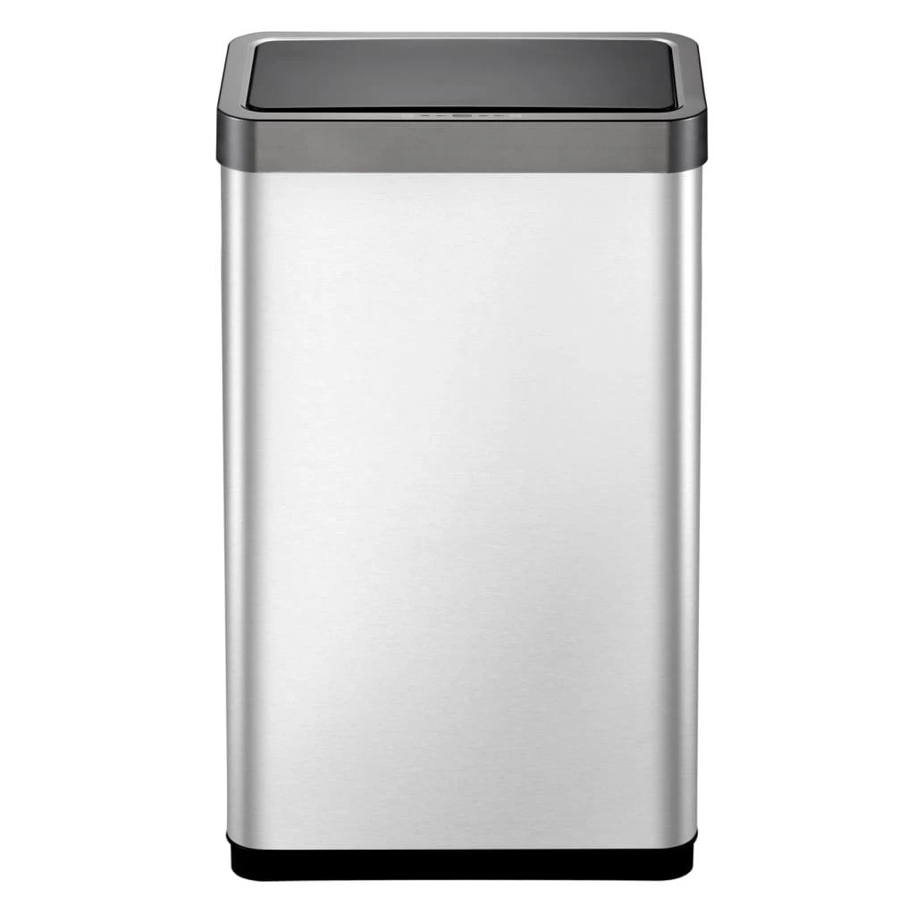 EKO Šiukšliadėžė su jutikliu Mirage X, matinės sidabrinės spalvos, 80l
