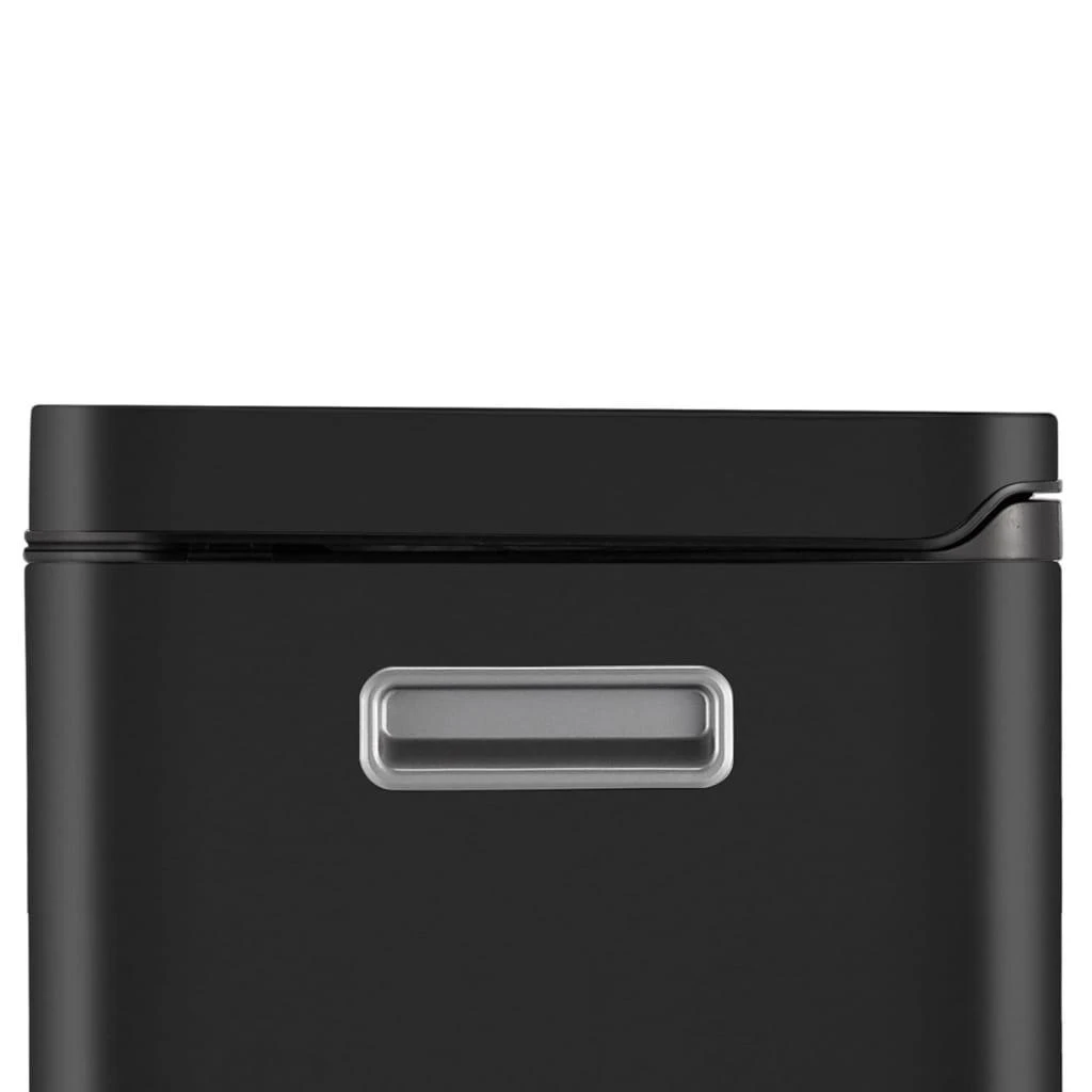 EKO Šiukšliadėžė su pedalu X-Cube, juodos spalvos, 45l