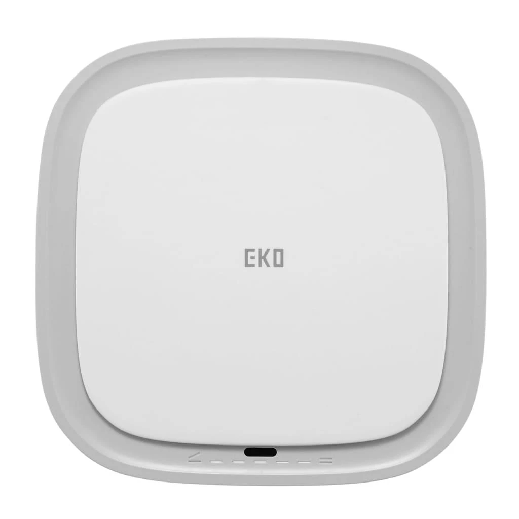 EKO Smart Šiukšliadėžė su jutikliu Morandi, baltos spalvos, 30l
