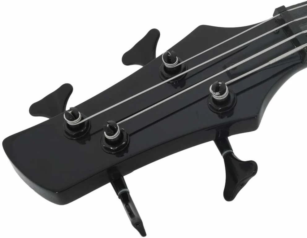 Elektrinė bosinė gitara pradedantiesiems, juoda, 4/4 46"