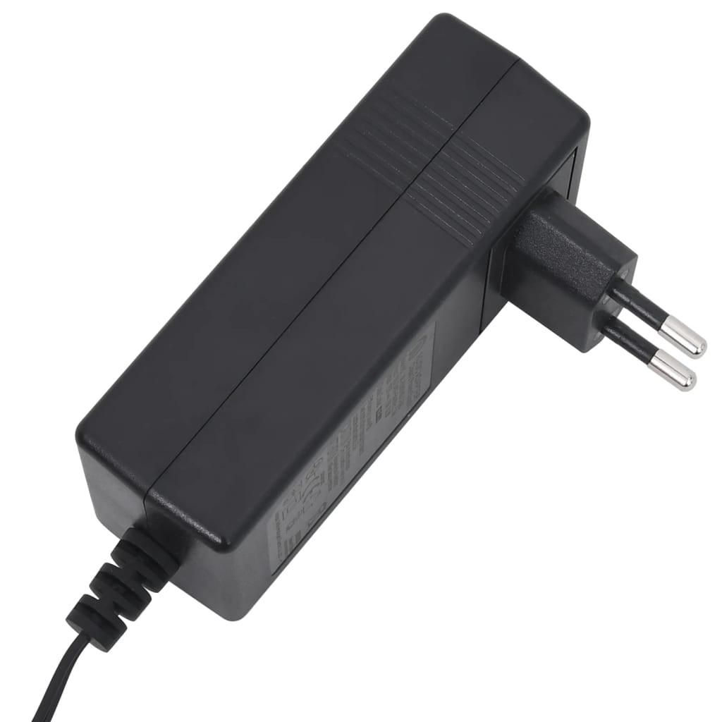 Elektrinis masažinis krėslas, rudos spalvos, audinys