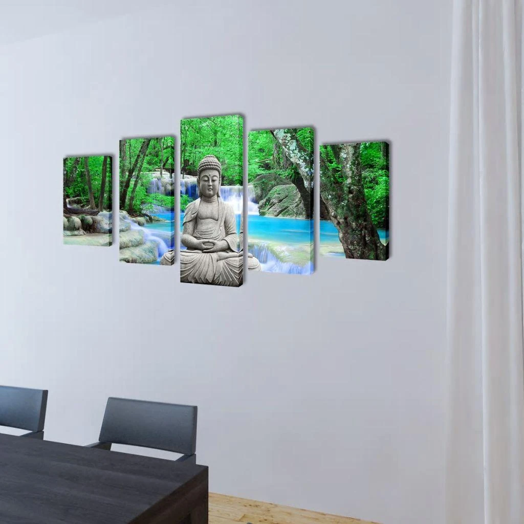 Nuotraukų rėmelis Fotopaveikslas "Buda" ant Drobės 200 x 100 cm