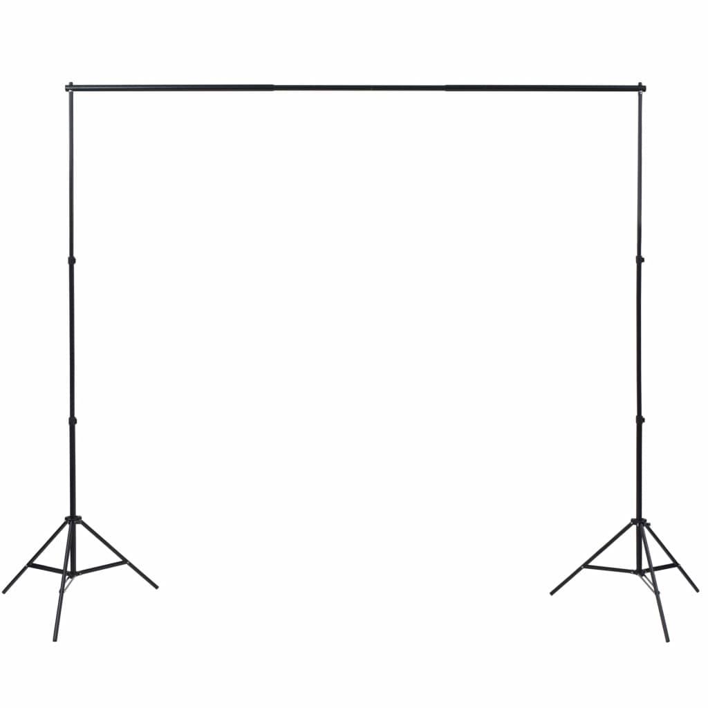 Fotostudijos kompl. su 3 medviln. fonais ir regul. rėmu, 3x6m